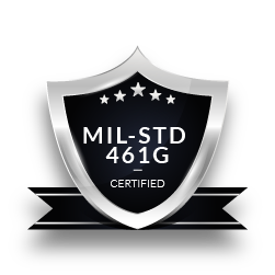 MIL-STD 461D badge